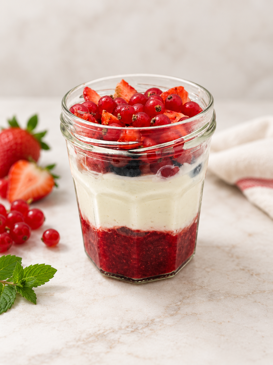 LA PAVLOVA FRUIT ROUGE